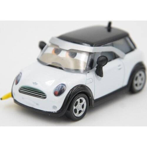 Disney Pixar Cars Mini Cooper Lightning McQueen Jackson Storm Diecast Metal Alloy Model Cute Toys Cars New Year Gifts For Boys