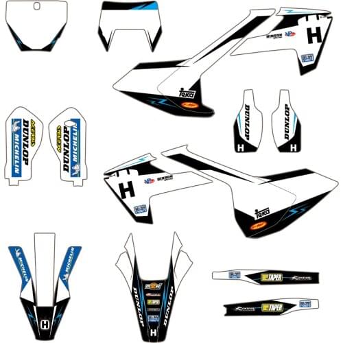 Motocross Racking Fairing Sticker Decal for Husqvarna FE TE TX 2017-2019 TC FC TX 2016-2018 125 250 350 450