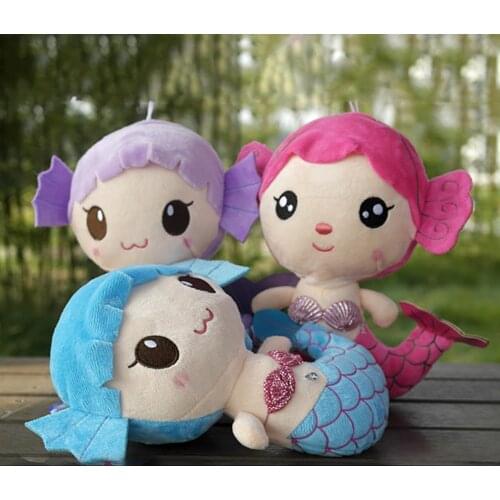 Plush Toys Gift For Children Cute Lovely Plush Princess PP Cotton Toys For Baby Kids Girls The Little Mermaid Stuffed Doll