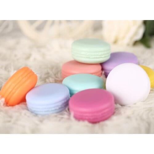 10pcs/lot10g Candy Color Empty Cosmetic Container Plastic Jar Pot Eyeshadow Makeup Travel Face Cream Lotion Bottle Box