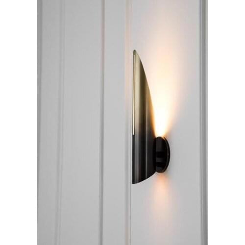 Modern Led Wall lamp Simple iron Wall Light Fixtures Black/Gold Wall Scones Parlor Bedroom Bedside Nordic Decor Luminaire