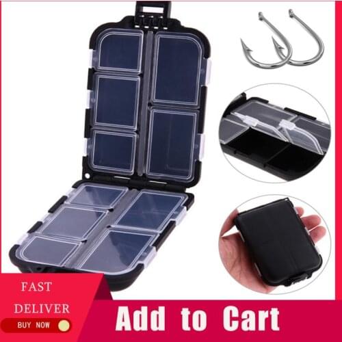 Waterproof Seal Fly Fishing Accessories Newest Fishing Lure Boxes Bait Storage Case Fishing Tackle Storage Trays Hooks Organizer