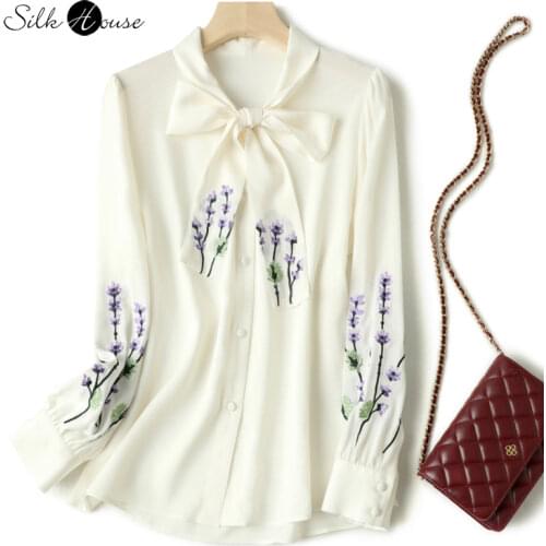 YANGCANSAOSI Women's Shirts With Embroidery