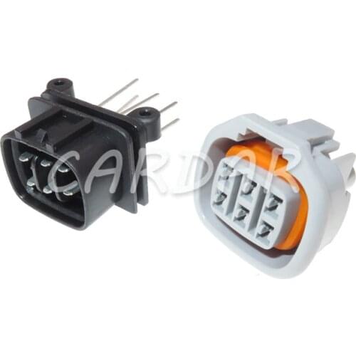 1 Set 6 Pin 6189-0029 1JZ-GTE 2JZ-GTE IAC Accelerator Throttle Pedal Plug PCB Socket For Toyota Suzuki ECU ICM Ignitor