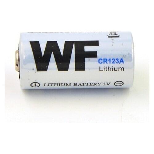 2pcs 16340 CR123A CR 123A Li-ion Battery 3V Primary Lithium Battery