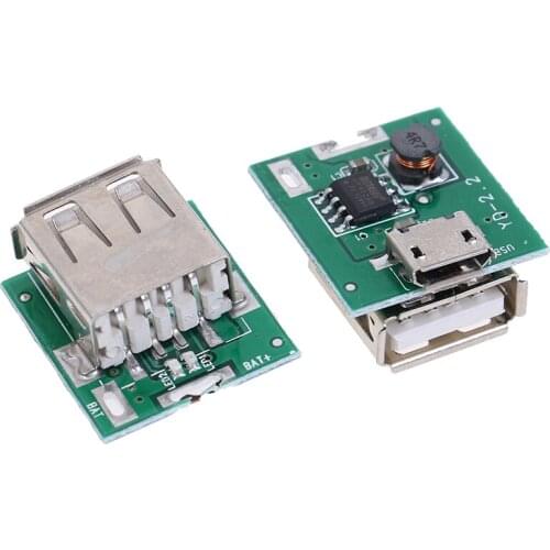 2Pcs Micro USB 5V Li-ion 18650 Battery Charger Module Board DIY Power Bank