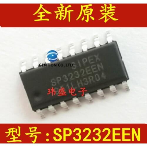 20PCS SP3232EEN-L/TR SOP-16 RS232 transceiver SP3232 in stock 100% new and original