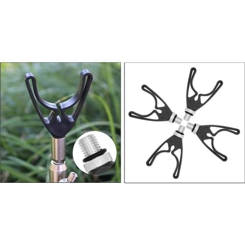 4Pcs Fishing Rod Rest Butt Rests / Rod Rest / Back Rest for use with Rod , Suits virtually all Fishing Rods , 8mm Thread