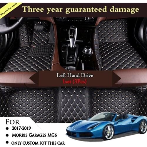 Car Floor Mats For Morris Garages MG6 2019 2018 2017 Waterproof Car Carpets Rugs Custom Styling Auto Interior Accessories Cover