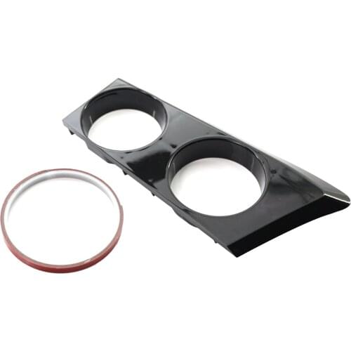 Car Front Left Water Drink Cup Holder Trim Decor Fit for BMW 1 Series E87 04-11 E81 E82 E88 Black