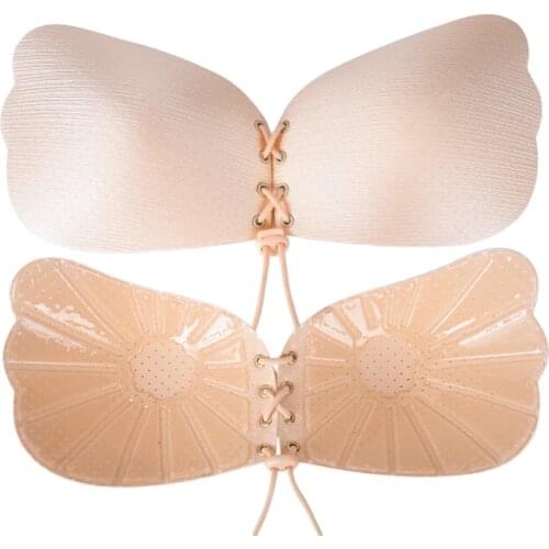 Strapless Bra Adhesive Sticky Push Up Bras For Women Rabbit Brassiere Lingerie Invisible Women Hot