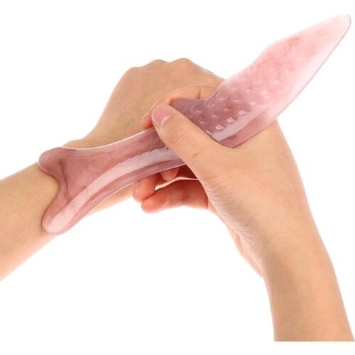 1Pcs Fish Shape Guasha Board Natural Resin Scraper Chinese Gua Sha Tool For Face Neck Body Acupuncture Pressure Therapy
