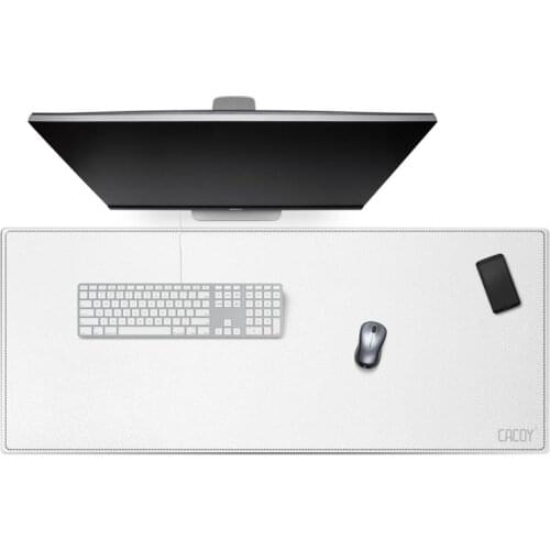 Double-side Usable Mouse Pad Portable Large Gaming Mousepad Laptop Pad PU Leather Desk Pad Grand Mat Gamer Muismat