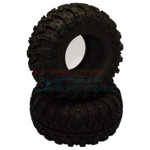 GPM 2.2'' RUBBER TIRES WITH FOAM INSERTS (OUTER DIAMETER 130MM, TIRE WIDTH 60MM) For AXIAL YETI SCORE AX90068 RC Upgrade