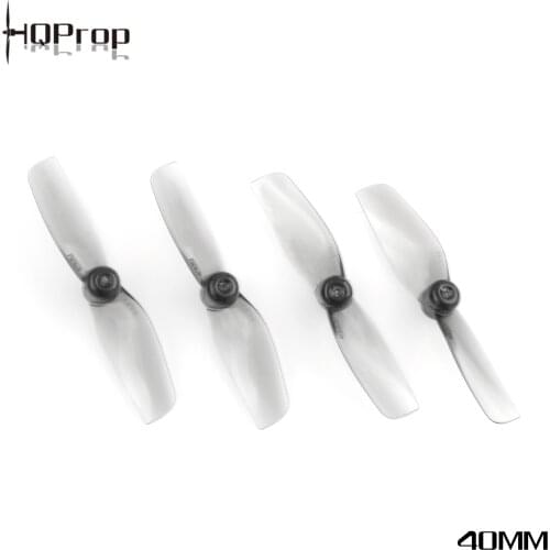 HQPROP 40MMX2 40mm 2-Blade PC Propeller 1.5mm for RC FPV Racing Freestyle Tinywhoop Drones Replacement DIY Parts