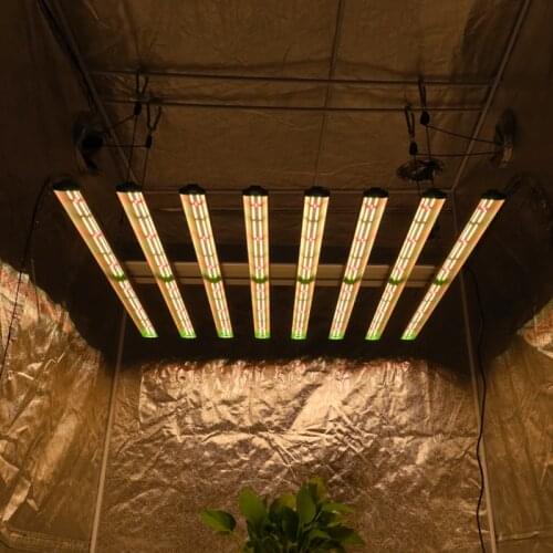 KingBrite 720W Samsung LM301H 8 Bar Full Spectrum LED Grow Lights For Commercial Plants Growing With 3 Years Warranty