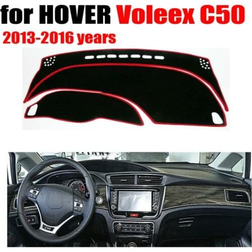 Car dashboard covers mat for HOVER New Voleex C50 2013-2016 Left hand drive dashmat pad dash cover auto dashboard accessories