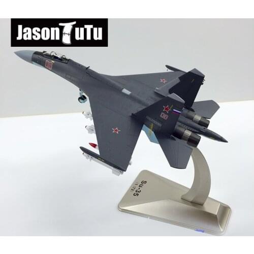 JASON TUTU Aircraft model 1/72 Scale Alloy Fighter Russian Su-35 Military Air Force SU35 Airplane Planes