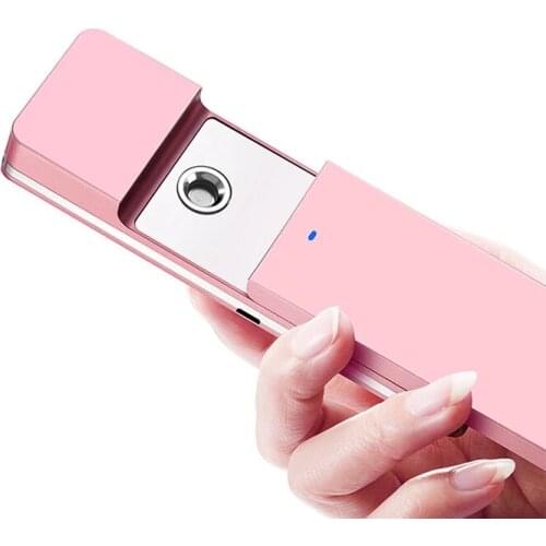 Portable Nano Facial Mist Spray Hydrating Refresh Soft Skin Mister Mini Humectant Beauty Skin Care Tool Water Spa OKACHI GLIYA