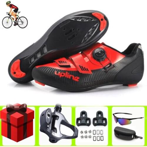 New Road Cycling Shoes Men Road Bike Shoes Ultralight Bicycle Sneakers Self-locking Professional Breathable Bicicleta Carretera