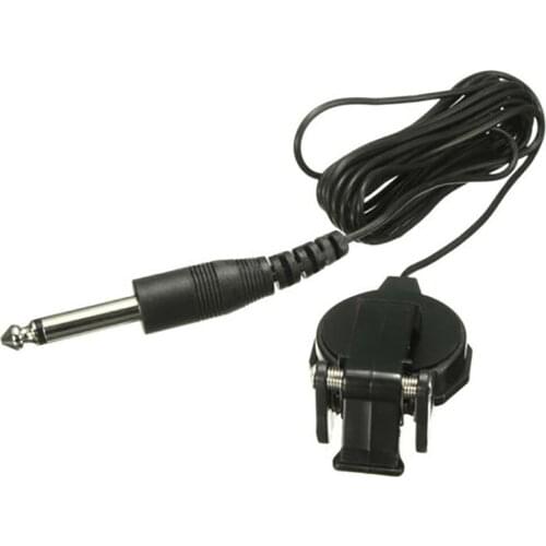 Universal Guitar Pickup Clip Guitar Acoustic Clip On Pickup Piezo Contact Microphone electric guitars