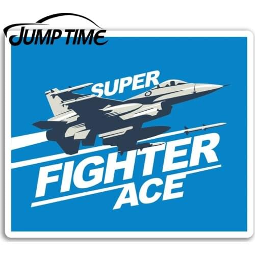 Jump Time for Fighter Ace Vinyl Stickers Jet RAF Plane Cool Sticker Laptop Car Bumper Decal Waterproof Car Accessories