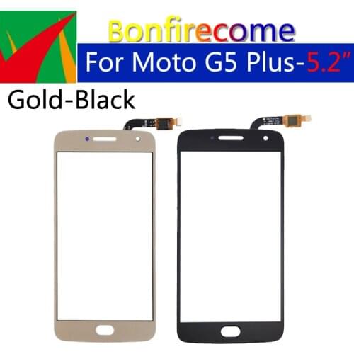 10Pcs\lot For Motorola-Moto G5 Plus G5Plus XT1687 XT1684 XT1685 Touch Screen Digitizer Front Glass Panel Sensor Replacement