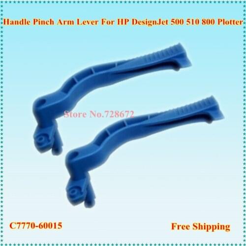 12pcs C7769-60181 C7770-60015 Pinch Arm Pincharm Blue Lever Handle for HP DesignJet 500 500PS 510 800 800PS