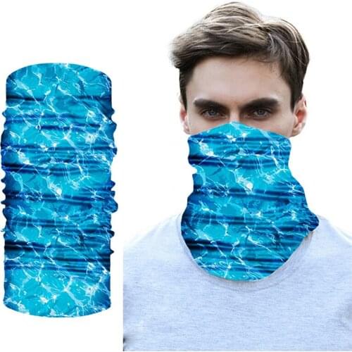 3D Fashion mascarillas Sun Protection Bandana Sporting Head Scarf Bandana For Woman Outdoor Novel Running Magic Scarf Headband