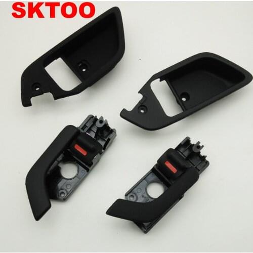 4pcs For Hyundai 2002-2007 Coupe inner door handle inside handle Door handle door hand-clasping 82621 2C000LK