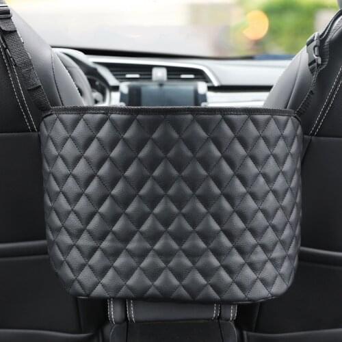 Car Storage Bag Handbag Holder Car Seat Storage Organizer Handbag Holder Auto Interior Stowing Tidying Car Middle Organizer