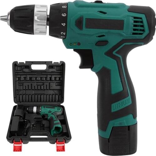 Cordless Drills Power Tool 12V/12.6V/16.8V/21V Multifunction High And Low Speeds Rotary Tool Electric Screwdriver Electric Drill