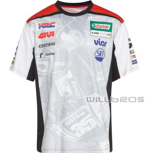 Motorcross Motorbike Quick Dry T-shirt Mens Scooter Riding Scooter White Short Sleeve Summer T Shirts