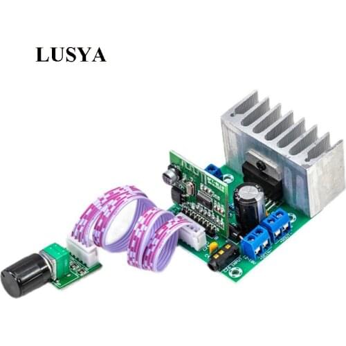 Lusya TDA7377 Bluetooth Amplifier Board 35W*2 Dual Channel Stereo Car Power Amplifier Module 12V Supply Power