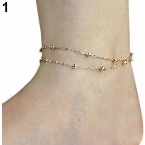 Trendy Jewelry Female Anklets Barefoot Crochet Sandals Foot Jewelry Leg New Anklets On Foot Ankle Bracelets For Women Leg Chain