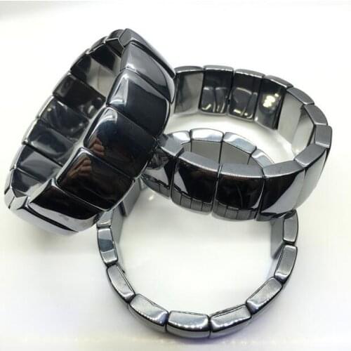 Natural terahertz six angle pendant lovers bullet head pendant fashion health powerful energy health beauty