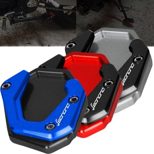 Kickstand Extension Pad Side Stand Enlarger Plate FOR BENELLI leoncino 250 leoncino500 BNT BJ250 BJ300 BJ302 BN250 BN300 BN302