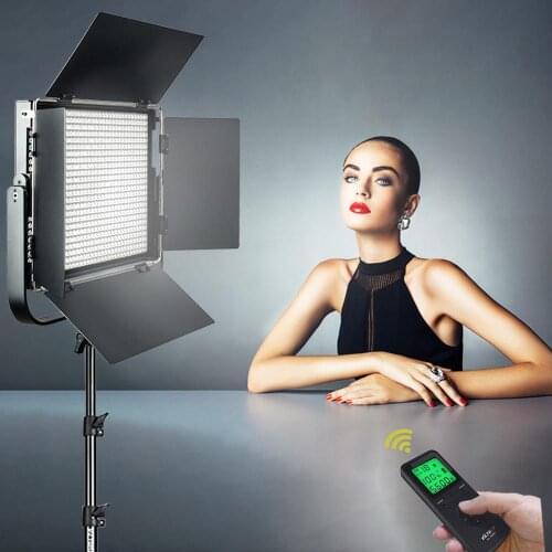 VILTROX VL-D85T Professional slim Metal Bi-color LED photography light & Wireless remote for Camera Photo Studio Video light
