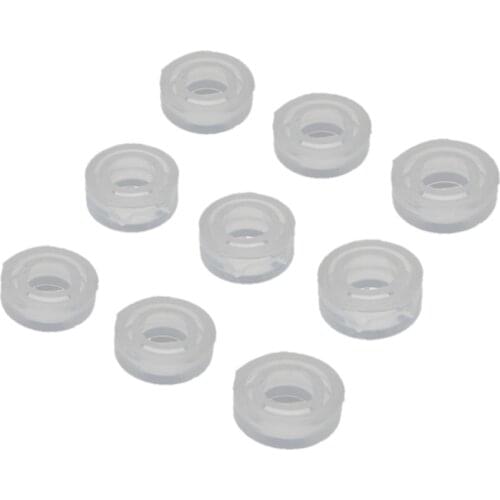 Silicone Ring Mold 9Pcs Resin Epoxy Mold, Ring Pendant Casting Circle Mould For Diy Jewelry & Craft Making (3 Types, 16Mm/17Mm