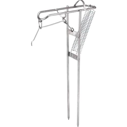 Foldable Automatic Fishing Rod Holder Stainless Steel Fishing Rod Pole Rack Ground Support Bracket