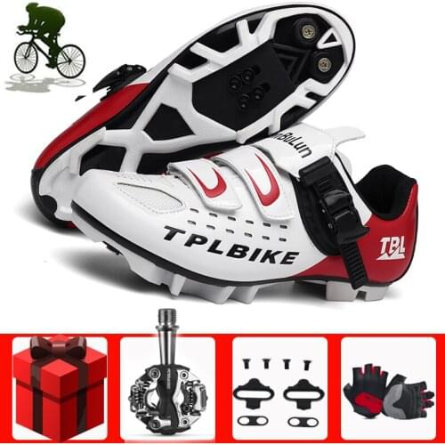 New Cycling Shoes Men MTB Mountain Bike Sneakers Women Outdoor Sports Ultralight Zapatillas Ciclismo Self-locking Bicycle Shoes