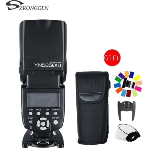 Yongnuo YN-565EX II YN565EX TTL Flash Speedlight for Canon 6D 60d 650d For Nikon D7100 D3300 D7200 D5200 D7000 D750 D90