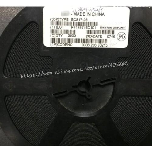 50PCS BC817-25 BC817 Brand new and original chip IC