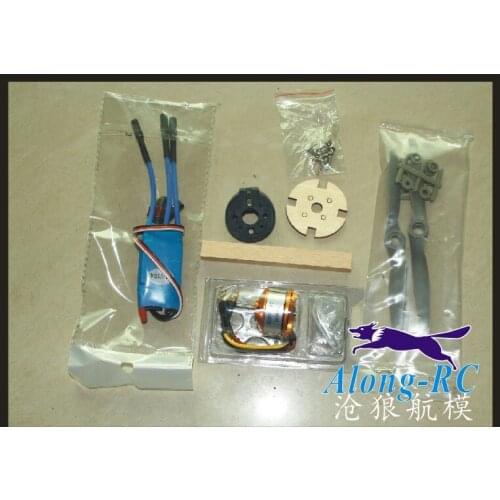 Free shipping XXD2208 brushless motor +hw30A ESC DIY motor power set 500-650G PULL for KT airplane RC model plane spare part