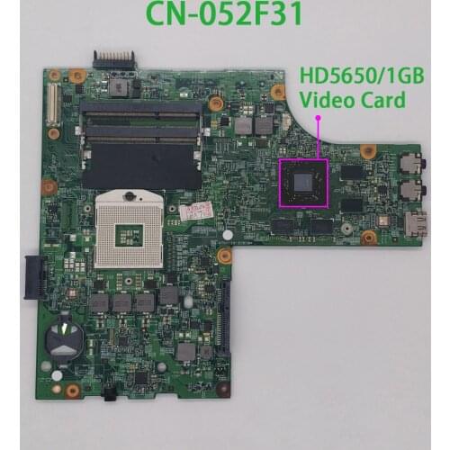CN-052F31 052F31 52F31 48.4HH01.011 HM57 w HD5650/1GB GPU for Dell Insprion 15R N5010 NoteBook PC Laptop Motherboard Mainboard