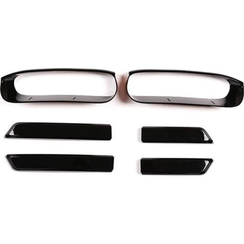 Front Intake Grill Decorative Grille Cover Trim Strips for Land Rover Discovery Sport 2020