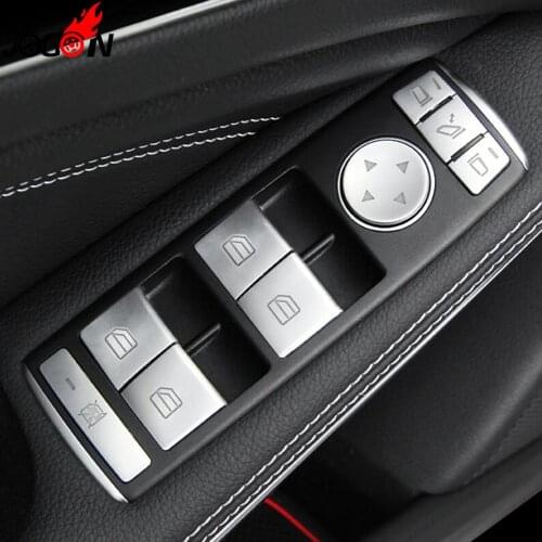 For Infiniti Q30 Q30S QX30 2016 2017 2018 Door Window Glass Lift Panel Control Button Switch Adjustment Cover Trim Sticker