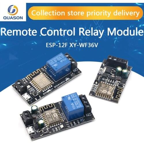 For Sinilink APP WIFI mobile phone remote control relay module DC6V~36V smart home phone APP ESP-12F XY-WF36V