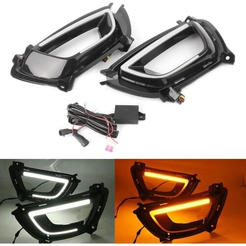 DRL LED Daytime Running Lights Fog Light For Kia Sportage R 2015 2016 2017 2018 2Pcs