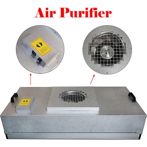 FFU efficient air purifier filter one hundred laminar flow hood clean-shed highly-efficient centrifugal air blower low noise